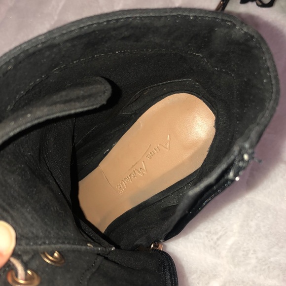 ANNE MICHELLE- sexy lace up peep toe boots - Picture 12 of 12